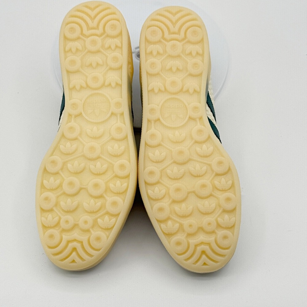 Adidas Gazelle Indoor / Size 13 Men / Woven Cream White Teal JR3837 - NEW - Picture 5 of 11